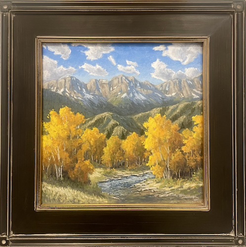 Click to view detail for Fall Near Ridgeway 12x12 $675